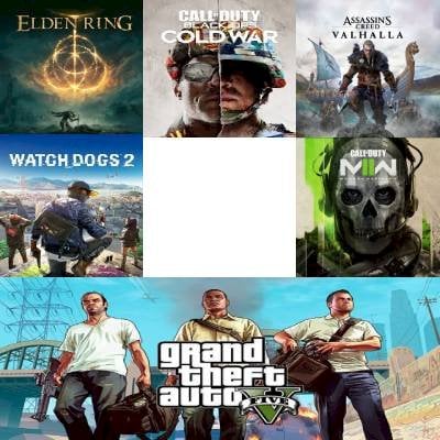 Conta xbox com 6 jogos