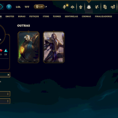 Prata 1 com 140 Champs e 44 Skins ( JG / MID / TOP )