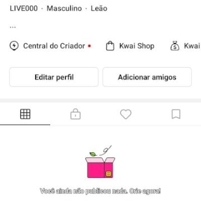 CONTA DE KWAI COM 12K DE SEGUIDORES REAIS