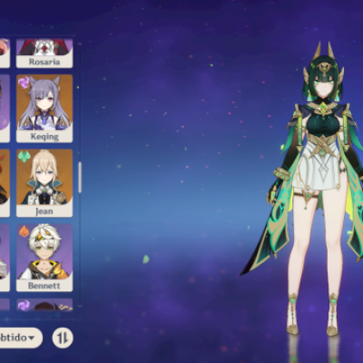 todos os arcontes(menos o venti), AR60, columbina C1, chasca c2