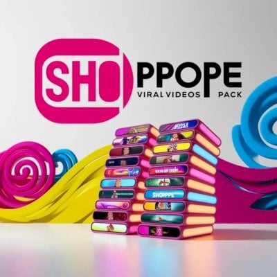 PACK DE VÍDEOS VIRAIS SHOPEE - AFILIADA(O)