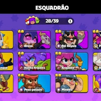 Conta rara de Squad busters