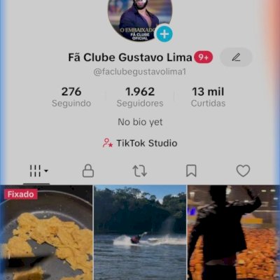 Vendo conta do tik Tok com ótimo engajamento
