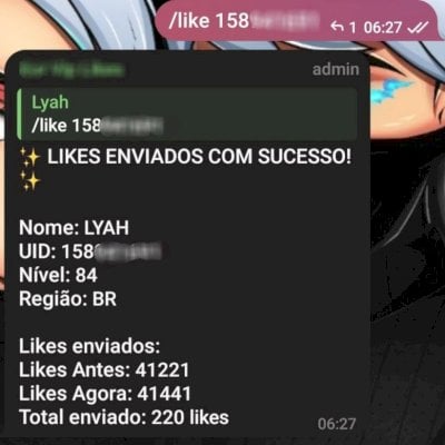 220 LIKES NA CONTA DO FF
