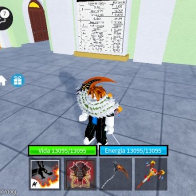 Conta top blox fruits