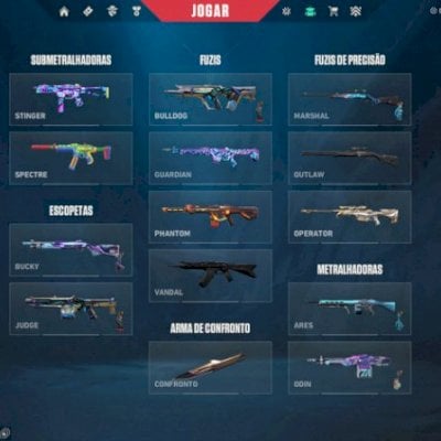 CONTA VALORANT VARIAS VANDAIS