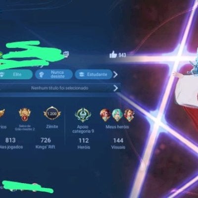 Vendo conta com 2 skins gacha e com troca de nome