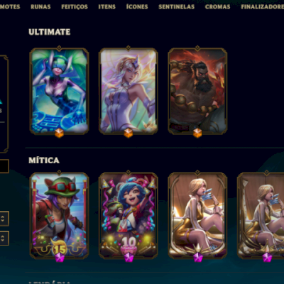 Conta lol e valorant mais de 1600 gastos