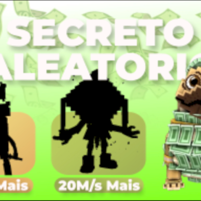 CONTA COM SECRETO ALEATÓRIO (ROUBE UM BRAINROT)
