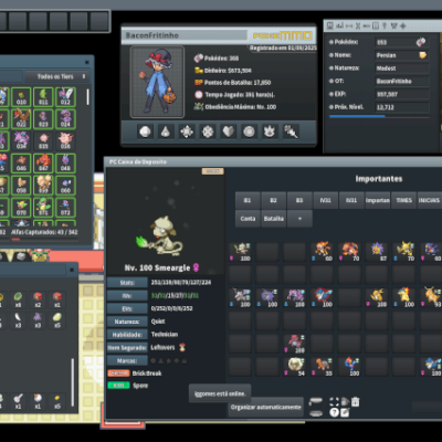 Vendo conta, tem um shiny nela e com times para farm de gym