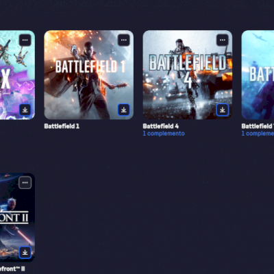 Conta da ORIGIN/EA com BF1, BF4, BF5(V)e Star Wars BattleFront 2