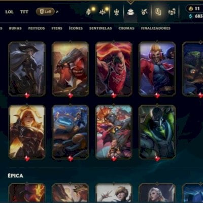 Conta LEAGUE OF LEGENDS NFA Acesse+