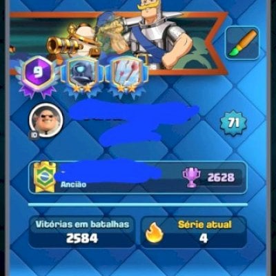 Acc lvl 71 CLASH ROYALE ULTRA PREMIUM dia 14/01/2026