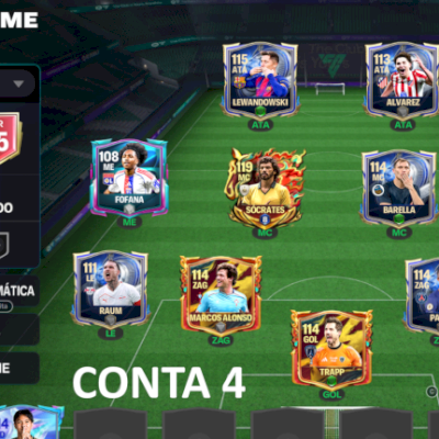Conta Fifa Mobile - login EA - GER 115 + Francisco Conceição 116