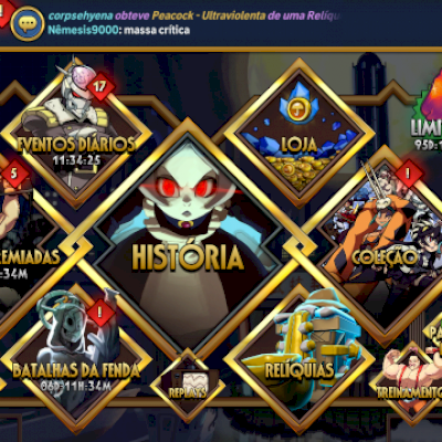 Conta de Skullgirls mobile lvl 62