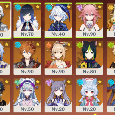 CONTA COM 10 PERSONAGENS T5 LIMITADOS + BISS ARLECCHINO + BISS YOIMIYA