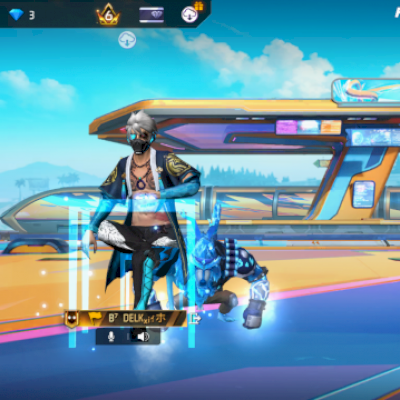 Conta de Free Fire gemada