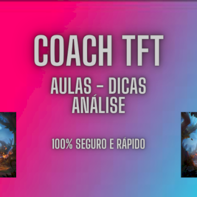 COACH TFT - AULAS AO VIVO - DICAS E ANÁLISE 100% FUNCIONAL