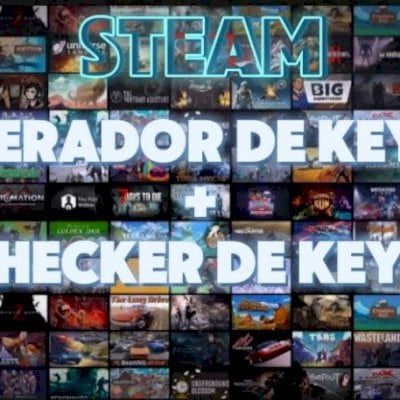 Gerador de keys + Checker de keys da Steam por apenas 2,99 reais!!!