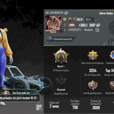 Conta de alguns anos com várias skins e 472UC