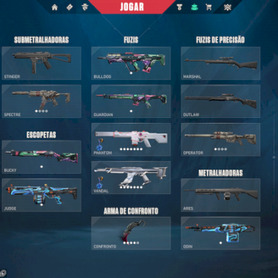 Conta Valorant no Dima 2 Kuronami, Phantom ZED, karambit saqueador - FULL ACESSO