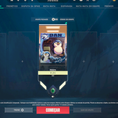 conta valorant rank Ascendente com varias skins