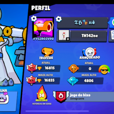 Conta Brawl Stars