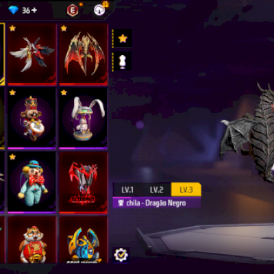 CONTA TOP FREE FIRE!