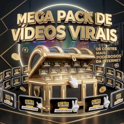 🎬 MEGA PACK VÍDEOS VIRAIS: Explosão de Views para Canais Dark 🚀 | +6 Categoria