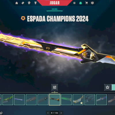 Vendo conta de Valorant, com skin de champions, mais de 2k gastos