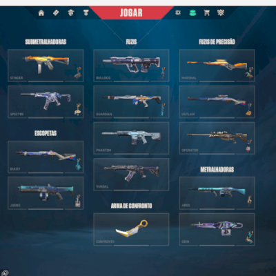 Vendo Conta Valorant com Skins Exclusivas