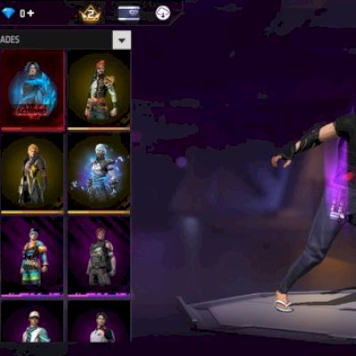 Conta de Free Fire (nível 56 com itens antigos)