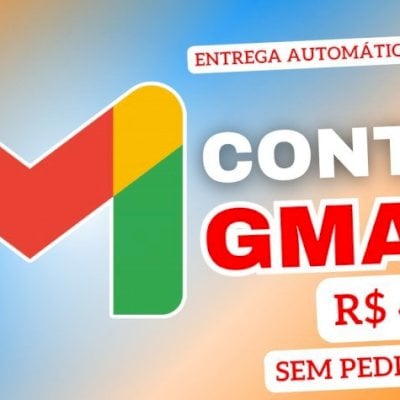 CONTAS GMAIL NOVAS (SEM PEDIR SMS).