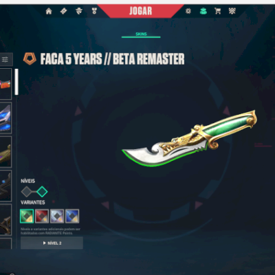 Vendo conta com acesso completo e várias skins.