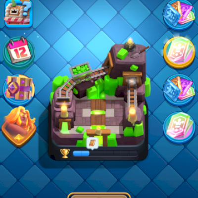 CONTA +5K DE TROFEUS COM CARTAS LVL 10