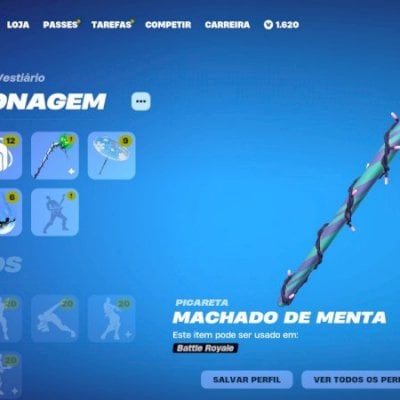 Conta com passe da Season 3 do Capítulo 1 e seguintes + PICARETA MINTY (negocio)