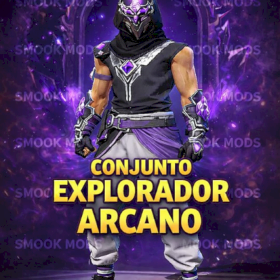 CONJUNTO EXPLORADOR ARCANO LV 15OU+ +TROCA NICK + 20K DE OURO [NO SEU EMAIL]