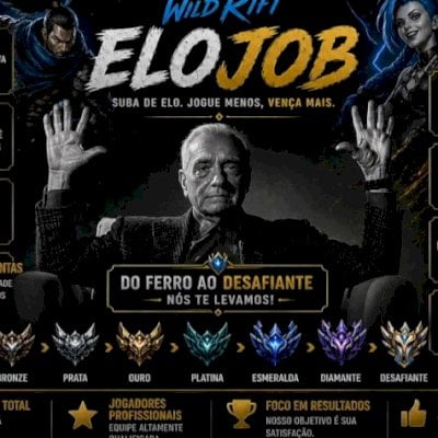 WILD RIFT - CONTAS - COACH - ELOBOOST - DUOBOOST - MD10