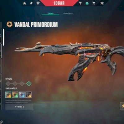 Título: 🔥 CONTA VALORANT PREMIUM | VANDAL KURONAMI + FACA XENOCAÇADOR + FULL SK