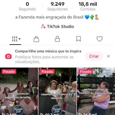 CONTA SUPER ENGAJADA QUASE BATENDO 10K COM SEGUIDORES BR E ATIVOS !!!!!!