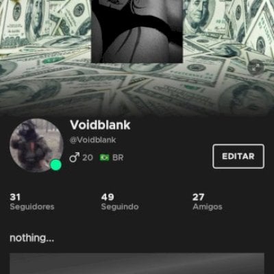 Conta imvu masculina