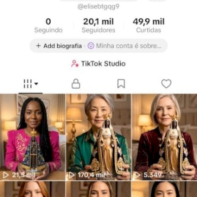 CONTA DO TIKTOK MONETIZADA +20,1K SEGUIDORES (ENGAJAMENTO REAL)