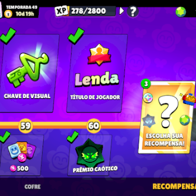 Conta de Brawl e clahs junta no msm login contas upada
