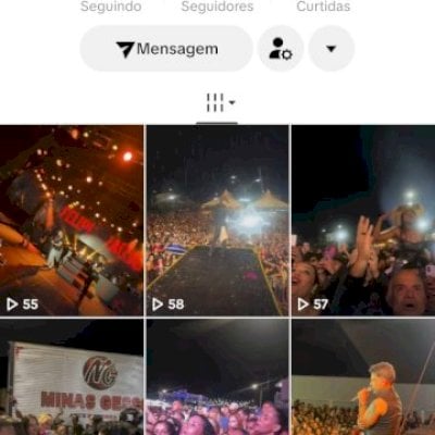 Vendo conta do tik Tok bem engajada