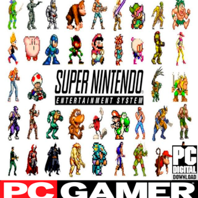 5 Jogos de Super Nintendo de Sua Escolha - Pc Digital