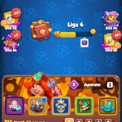 Conta de Rush Royale