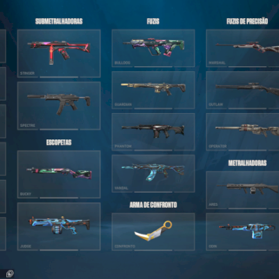 VENDO CONTA DE VALORANT, com varias skins!!