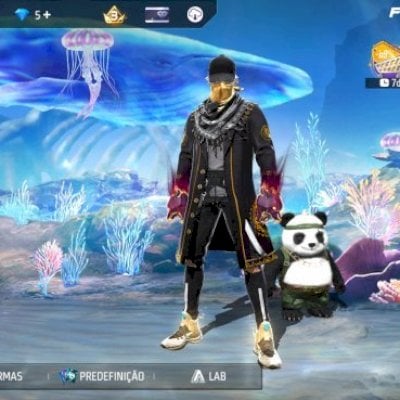 CONTA FREE FIRE LVL 30