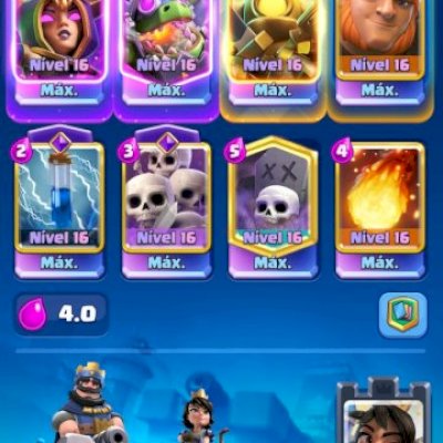 8 cartas Full 16, Conta Top!