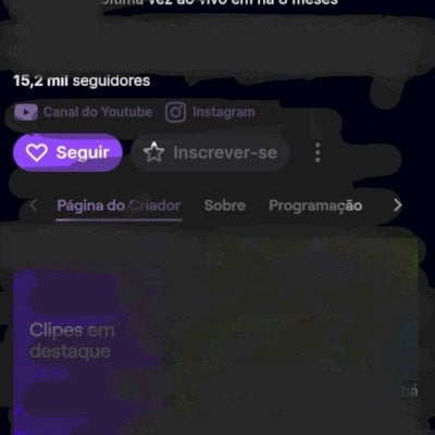 Conta twitch 15k Verificado / Partner